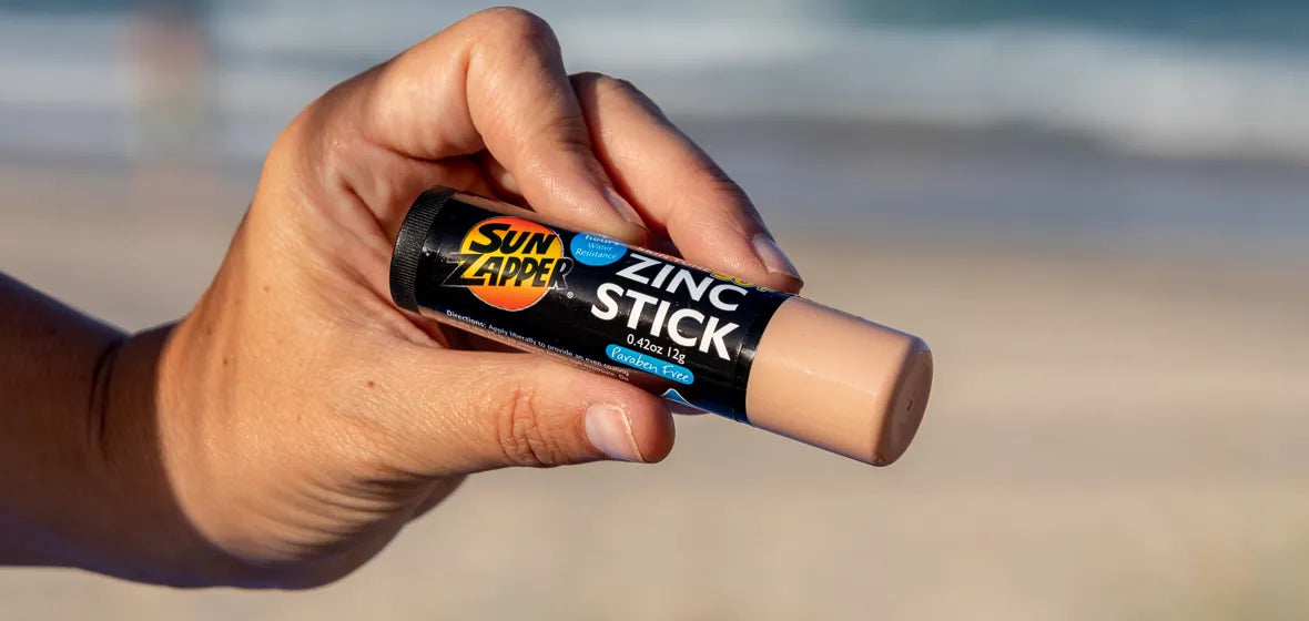 Embrace the Sun with Confidence Sun Zapper Zinc Sticks and Melasma Sun Zapper Zinc Sticks