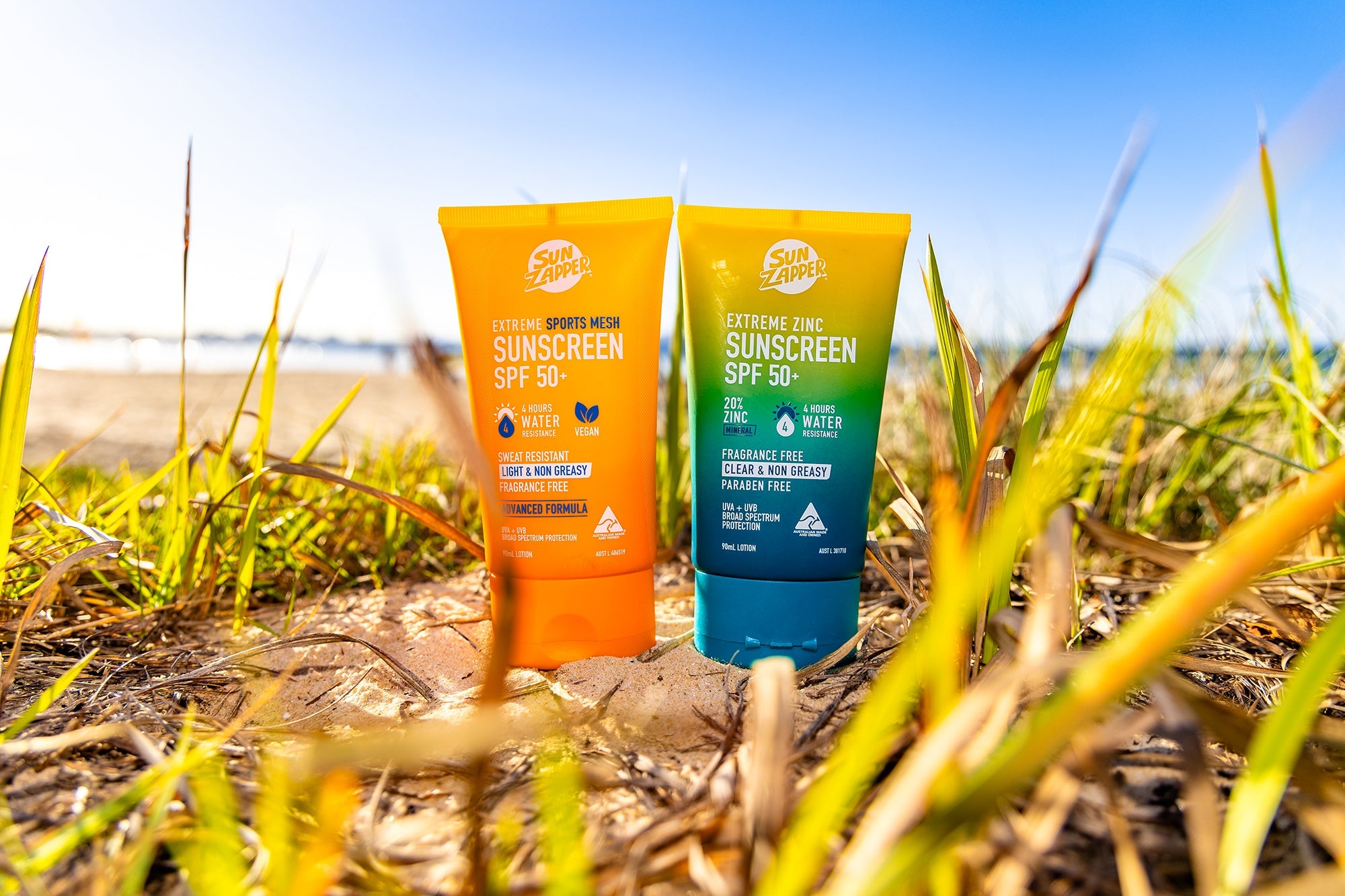 Sun Zapper Sunscreens SPF50+ Sun Zapper Zinc Sticks & Sunscreens