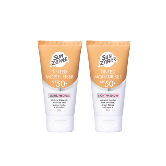 TWIN PACK Tinted Moisturiser SPF50+ - Light/Medium