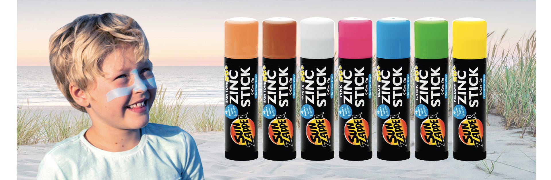 Sun-Zapper-Zinc-Stick-Range-SPF50-Water-resistant-4hours