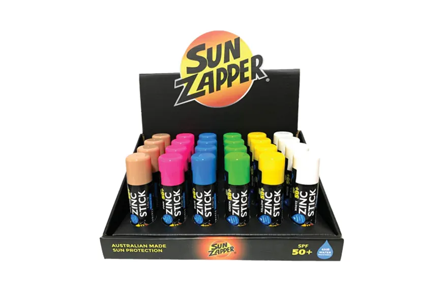Become a retailer, Zinc Sticks, lotion, sunscreen, Sun Zapper, Dunedin, New Zealand
