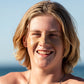 Sun Zapper Dark Skin Tone Zone on boy at beach, Sun Zapper Zinc Sticks, Dunedin New Zealand