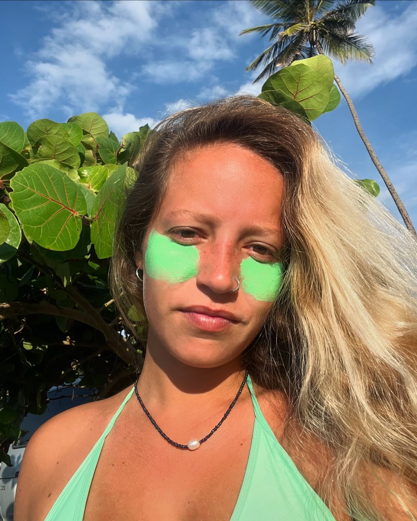 FREE- Green Zinc Face Paint (St. Patricks Day)